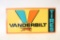 Vanderbilt Tires Embossed Tin Sign