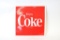 Enjoy Coke Embossed Tin Sign