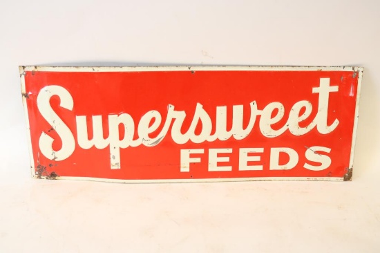 Supersweet Feeds Embossed Tin Sign