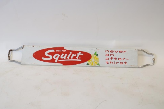 Drink Squirt Never an After Thirst Tin Door Push