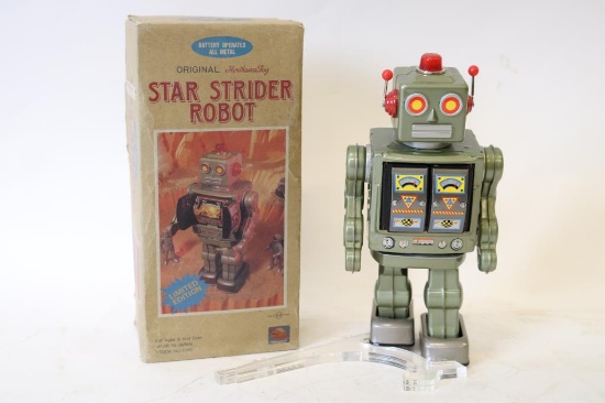 SH Star Strider Robot Toy W/ Box