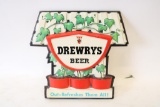 Drewrys Beer Out Refreshes Them All Sign