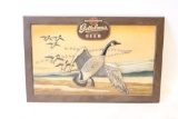 Gettelman Beer Canadian Geese Wood Sign