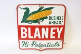 Blaney Hi-Potentials Embossed Tin Sign
