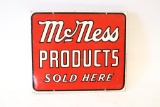 Mc Ness Products Sold Here Tin Flange Sign