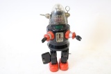 Tin Litho Battery Operated Toy Robot