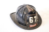 Engine 67 Antique Fire Helmet