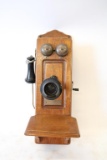 Chicago Telephone Company Antique Wall Phone