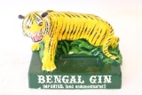 Bengal Gin Tiger Chalkware Store Display