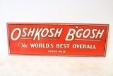 OshKosh B'Gosh Overalls Tin Sign
