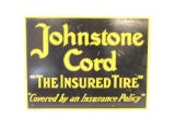 Johnstone Cord Tire Flange Sign