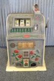 Mills Goose Neck  LIberty Bell 5 Cent Slot Machine