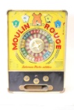 Moulin Rouge Coin Operated Roulette Arcade Game