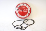 Dualite Drink Coca Cola In Bottles Lighted Clock