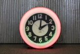 Cleveland Neon Art Deco Clock