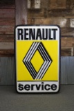 Renault Service Dealership Sign