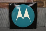 Porcelain Motorola Sign