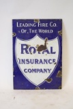 Royal Insurance Company Porcelain Sign