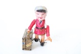 Trade Mark Japan Celluloid Traveling Boy Toy