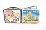 Bonanza & Annie Oakley Lunch Boxes