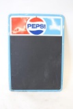 Embossed Tin Pepsi Chalkboard Sign