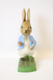 Peter Rabbit Chalkware Statue