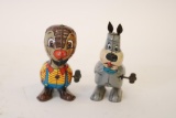 Two Marx Windup Tin Litho Toys