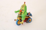 Louis Marx Celluloid Windup Pickle Toy