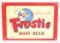 Tin Frostie Root Beer NOS Sign