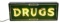 Hydrox Porcelain Neon Drugs Sign