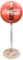Coca Cola Double Button Lollipop Curb Sign on Base