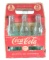 1939 Coca Cola 6 Pack with Bottles 6 for 25 Cents