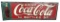 Drink Coca Cola In Bottles Early Tin Tacker Sign