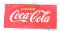 Framed Metal Drink Coca Cola Sign