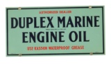 Authorized Dealer Duplex Marine Engine Oil Sign
