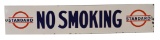 Standard Oil Company No Smoking Porcelain Sign