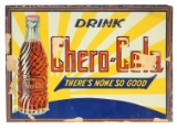 Embossed Tin Drink Chero Cola NOS Sign
