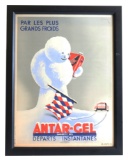 Framed Antar-Gel Antifreeze Poster