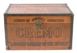 Cremo Tobacco Store Trunk with Key