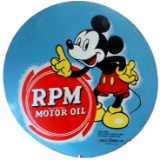 RPM Motor Oil Tin Sign