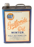 Gulf Pride Winter Gallon Oil Can