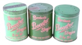 Lot of 3 Different Berdens 50 Count Cigar Tins