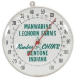 Kimber Chiks Mentone Indiana Themometer