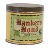 Banker's Bond 5 Cent Cigar Tin 50 Count