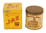 Faneuil Hall & J-A-Z 25 Count Cigar Tins