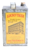 Lucky Tiger For Dandruff Tin Can
