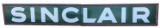 Porcelain Self Framed Sinclair Identification Sign