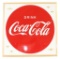 Drink Coca-Cola Tin Embossed Sign