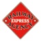 Railway Express Agency  Porcelain Sign