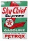 Porcelain Texaco Sky-Chief Supreme Petrox Sign